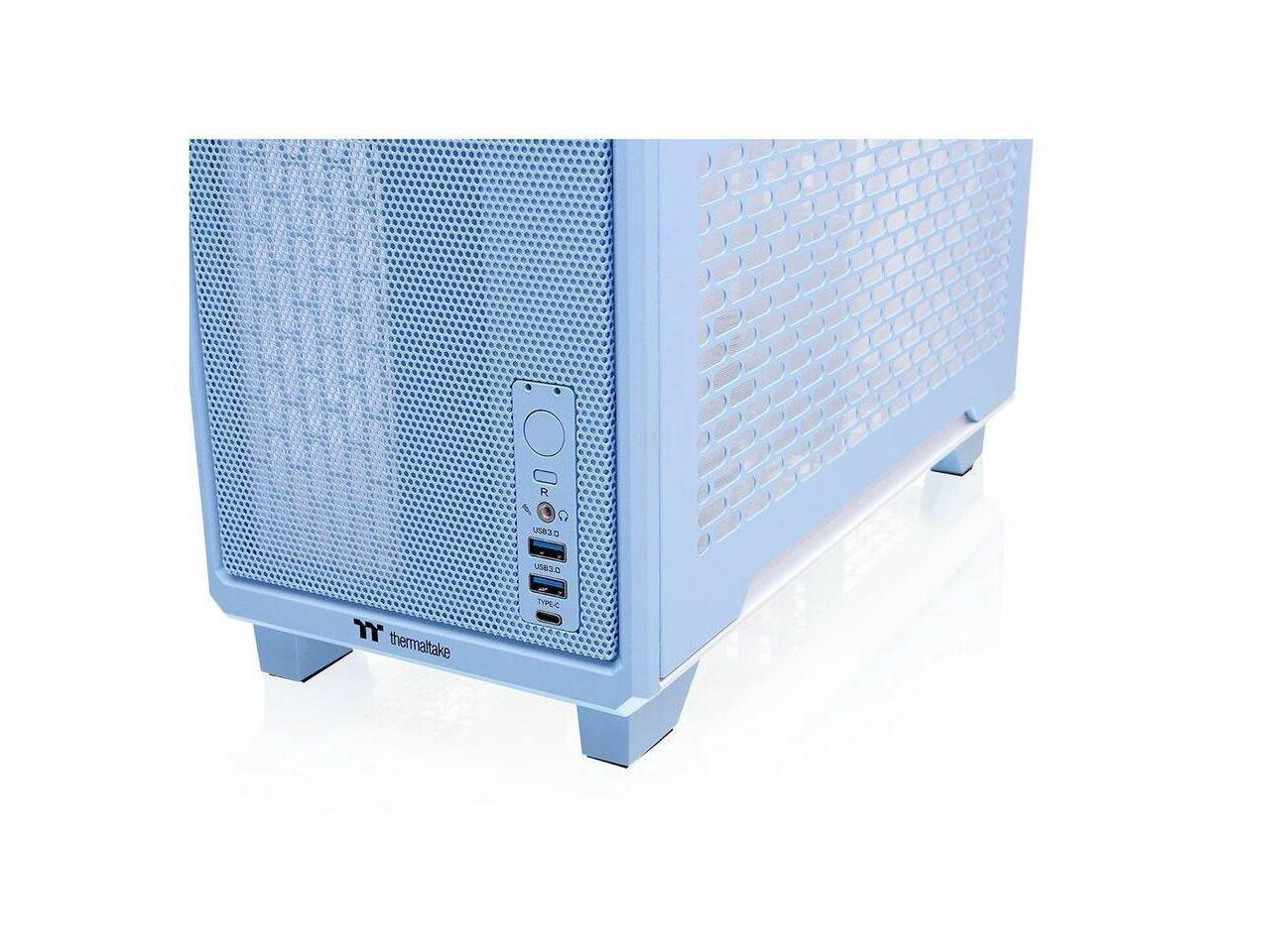 Корпус для компьютера Thermaltake TR100 Mini-ITX Hydrangea Blue