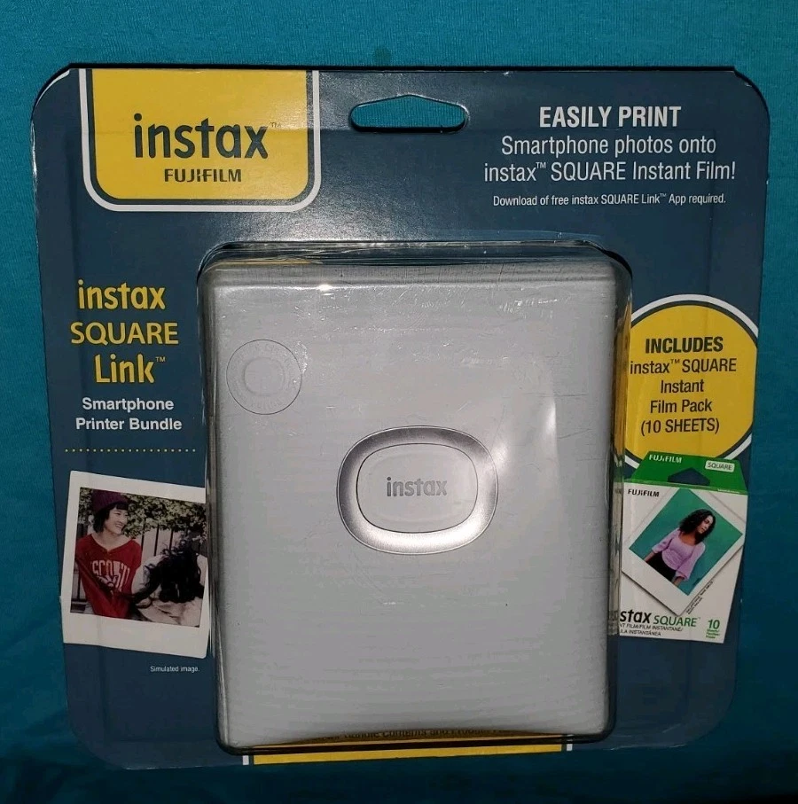 Instax Fujifilm Square Link Smartphone Drucker Produktbündel 600024643 NEU KOSTENLOSER VERSAND
