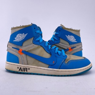 Air Jordan 1 Retro High OG ''OFF WHITE UNC'' 2018 - Size 10.5 - aq0818 148 (1385..