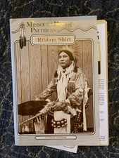 Missouri River Patterns "The Ribbon Shirt" Sewing Pattern S-XL - Uncut