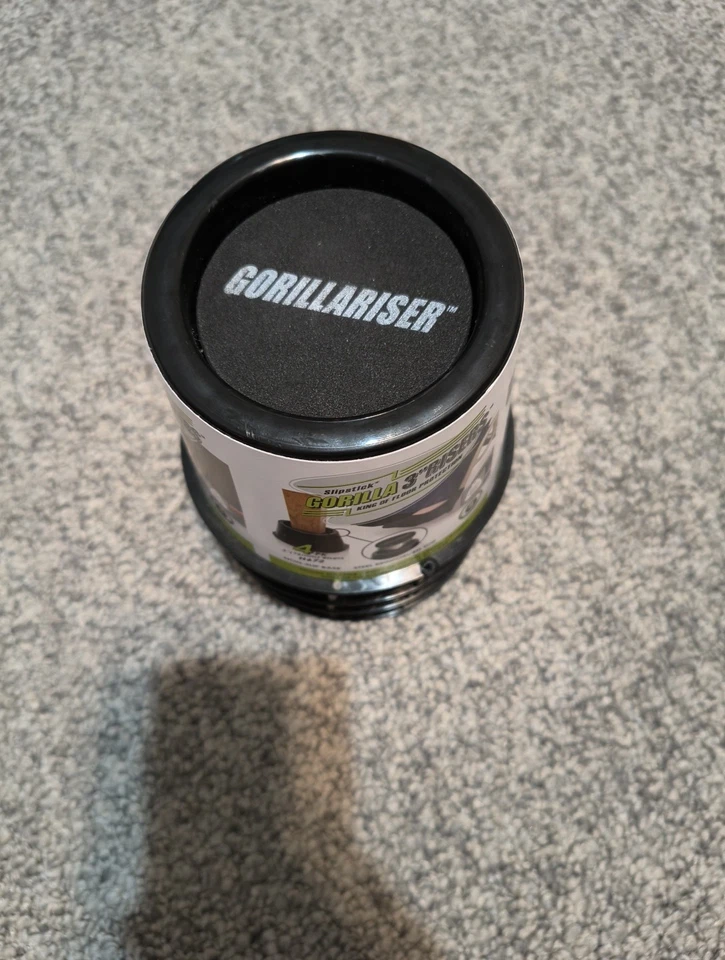 Elevadores de cama/elevadores de muebles Slipstick CB672 Premium de 3 pulgadas con refuerzo de acero Foto 2 de 4