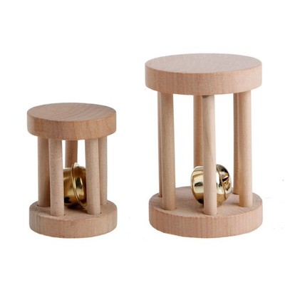 Rabbit Bell Roller Chew Toy Pets Grinding Teeth Cage Entertainment for Play