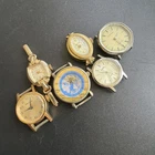 BC18 Lot Of 7 Vintage Ladies Mechanical Quartz Watches Heads For Repair As Is**