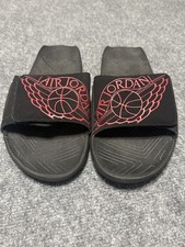 Nike Jordan Hydro 7 Men's size 12 Slide Black Red AA2517-062