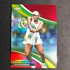 2025 Topps Chrome Tennis Red Refractor Taylor Townsend #92