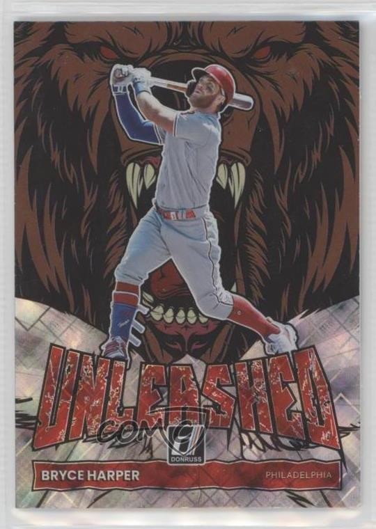 2022 Panini Donruss Unleashed Diamond Bryce Harper #UL-2 10w8