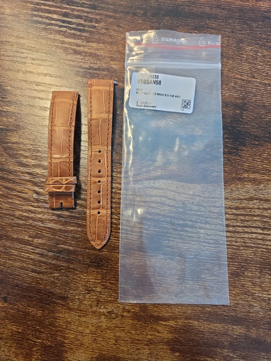 Cartier Leather Brown Wristwatch Bands for sale | eBay