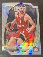 2024-25 Panini Prizm Euroleague Kostas Papanikolaou #151 Silver Prizm