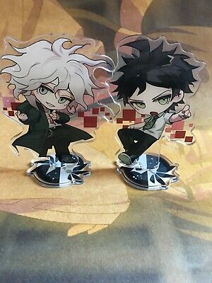 Danganronpa Komaeda Nagito Hinata Hajime Mini 10cm Acrylic Stand Figure | eBay
