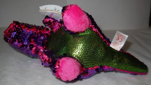 TY BEANIE BOOS LIM. ED. FLIPPABLES, 9 1/2" FELPA STOMPY, STOCK ANTIGUO, 2018! - Imagen 7 de 10