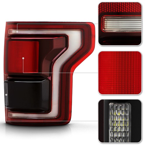 Pair LED Tail Light 2015 2016-2019 For Ford F150 (Halogen Upgrade Raptor Style) - Picture 7 of 11