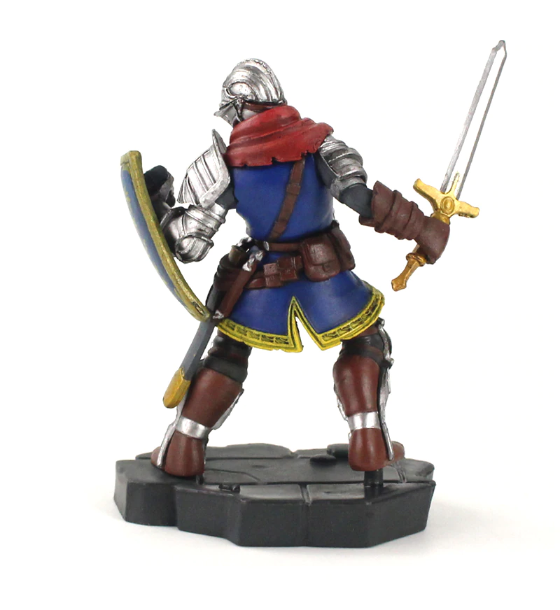 Ensemble De Figurines Dark Souls - Héros De Lordran : Siegmeyer, Solaire, Oscar - Statues De Collection