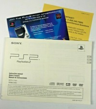 Sony PlayStation 2 PS2 Original Instruction Manual