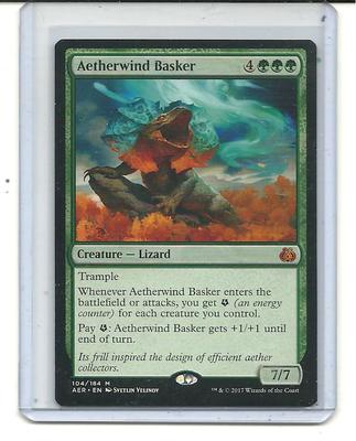 Aetherwind Basker - Aether Revolt - Magic the Gathering