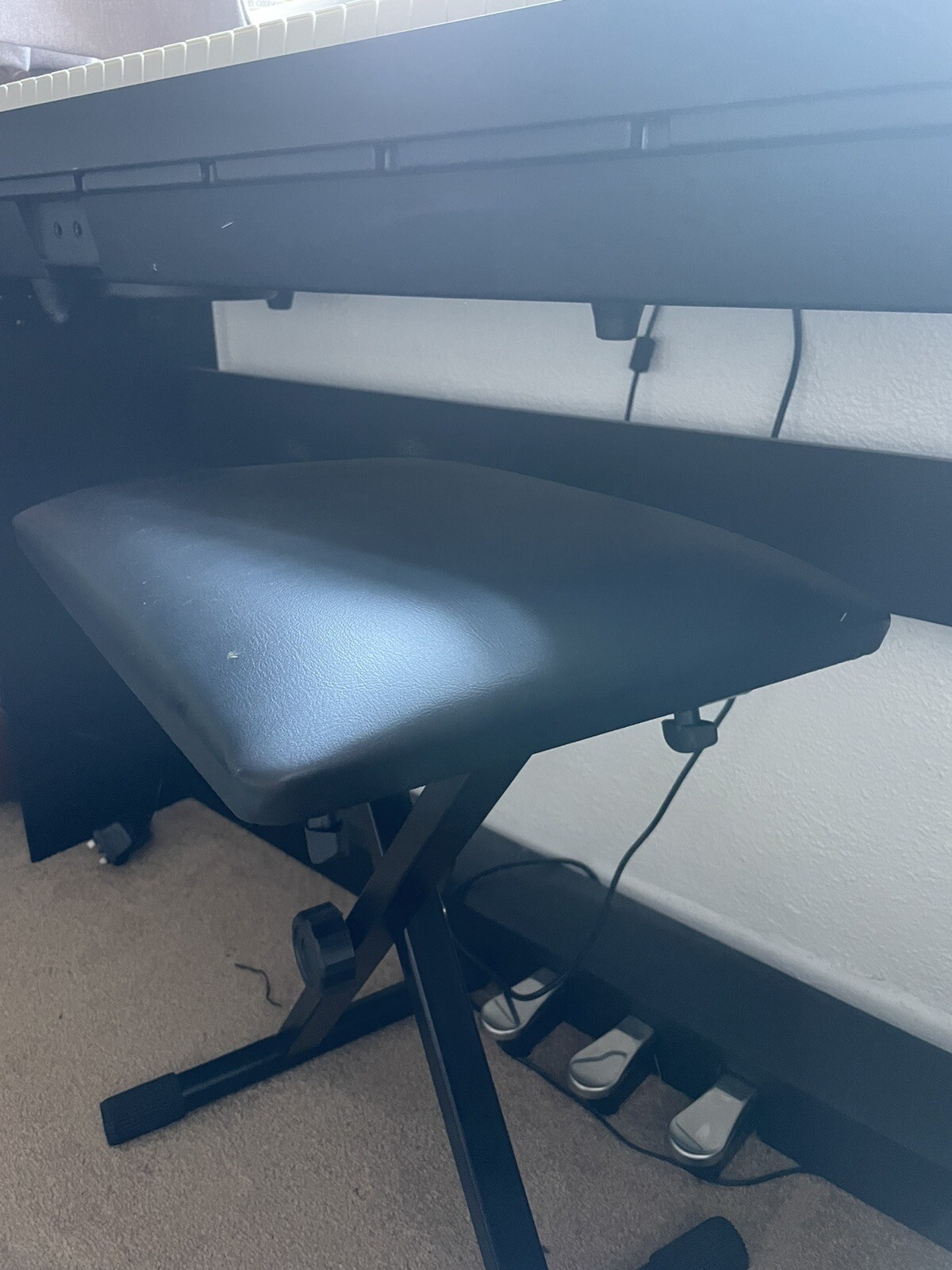 Donner EC3060 Digital Home Piano Black DEP20 Fully Weighted Keys