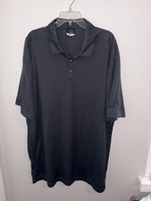 NEW MENS XXXL 3XL NIKE GOLF FIT DRY POLO ATHLETIC SHIRT GRAY GREY