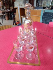 Baccarat Superb Liqueur Service Crystal Gold K7 