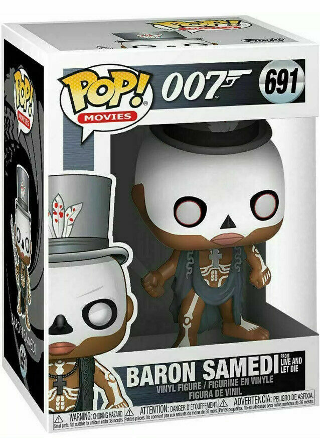 Figura De Acción Funko James Bond Baron Samedi Live &Amp; Let Die