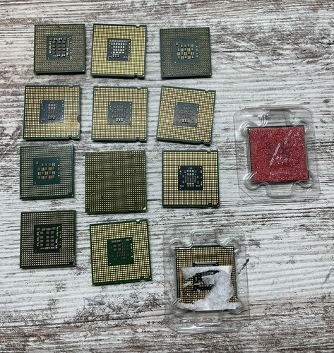Lot of 13 Mixed CPU's, E4500 x3, E2410, ETZ - Picture 8 of 8