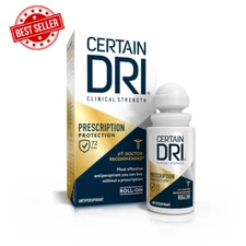 Certain Dri Prescription Strength Antiperspirant Roll-On 1.2oz – 72hr Sweat