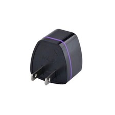 US Adapter 2 PIN Plug to Universal Outlet Converter Electricity Travel Adapter