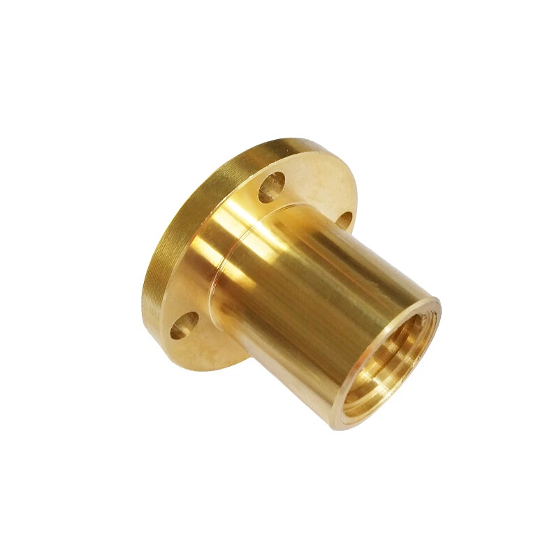 Trapezgewindemutter T8 T10 T12 T14 T16 T18 T20 T22 T24 T30 Spindelmutter Messing - Bild 2 von 4