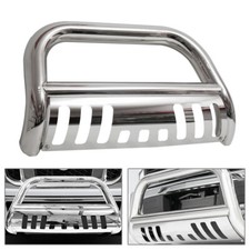 RAM Bull Bars Stainless Front Push Bumper Bull Bar Grille Guard Fits 2009-2018 Dodge Ram 1500