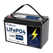 12V 50Ah 100Ah 200Ah LiFePO4 Battery With 100A BMS for Marine RV Solar System