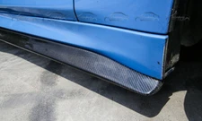 For 2014+ BMW F80 F82 F83 M3 M4 Carbon Fiber PSM Style Side Skirt Extension Lip 
