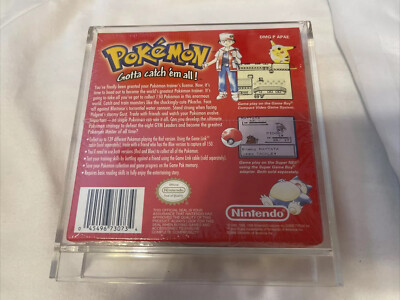 正規版【海外版　ポケモンレッド】POKEMON RED USA Pokemon Red Nintendo Game boy factory sealed USA Brand New h