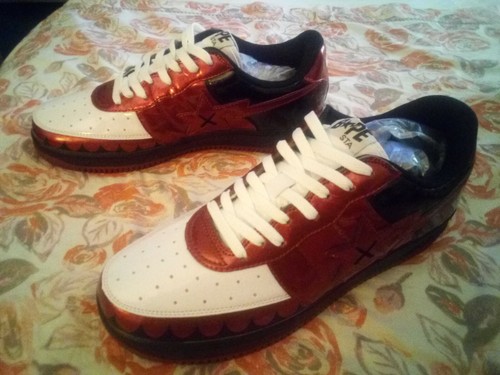 bape patent leather