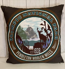 Pendleton Olympic National Park Woolen Mills Deer Buck Accent Throw Pillow 20 in