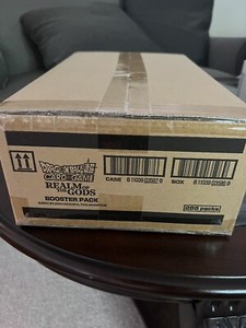 realm of the gods booster box case  MASTERS  B16   Enter Gothic Realm of the Gods Booster
