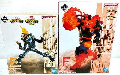 My Hero Academia Rush Endeavor Present Mic Figur 2er Set Bandai Ichiban Kuji