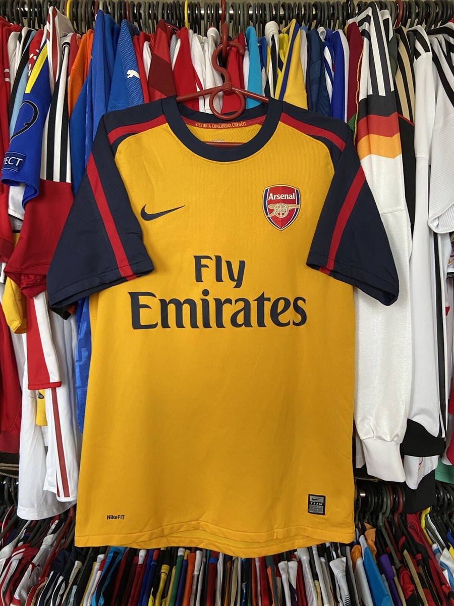 ARSENAL 2008 2009 AWAY SHIRT JERSEY NIKE 287538-716 sz S #4