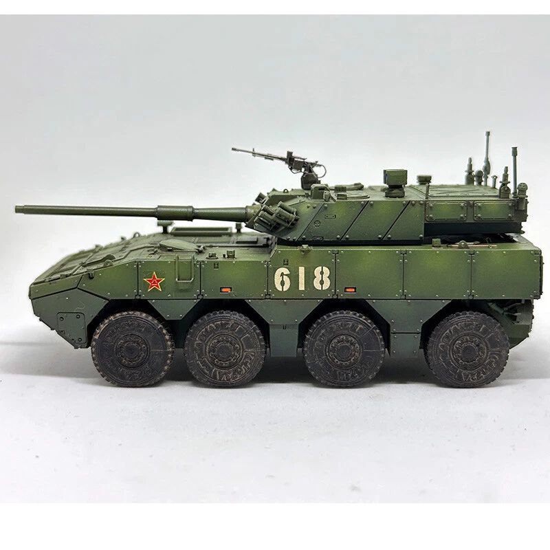 1/72 Chinese Type 19 105mm Wheeled Assault Gun Painted Finished Resin Model Toys - Image 3 of 4