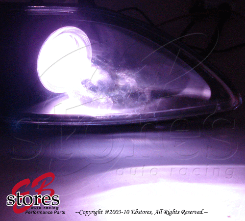 25000K Violet Purple 9007 35W High Low Beam Slim Xenon HID Conversion Kit 1 Set - Picture 2 of 4