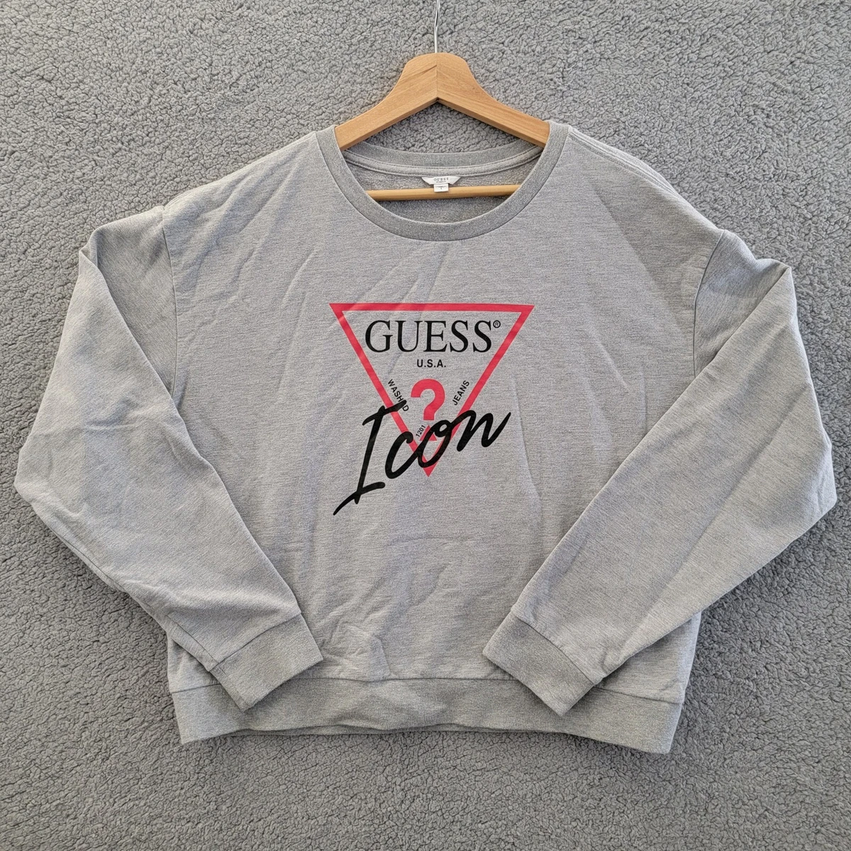 Guess grey shop sweater