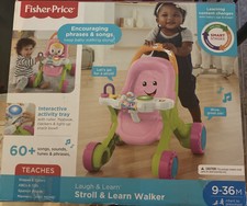 fisher price walker pink