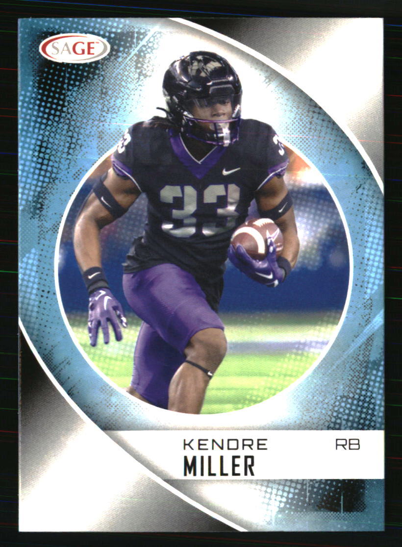 Kendre Miller 2023 SAGE High Series #153 FOOTBALL Card