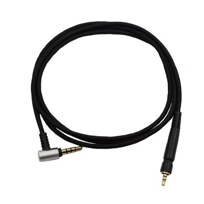 1.2m Black Audio Earphone Cable For Sennheiser Game ZERO ONE GSP350 GSP500 600