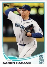 2013 Topps Update #US251 Aaron Harang Seattle Mariners