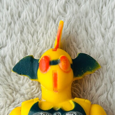 Takatoku Toys Akumaizer 3 Evil Yellow Masked Rider Toys Soft Vinly