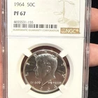 1964 Kennedy Proof Half Dollar 50c Silver Graded NGC PF67