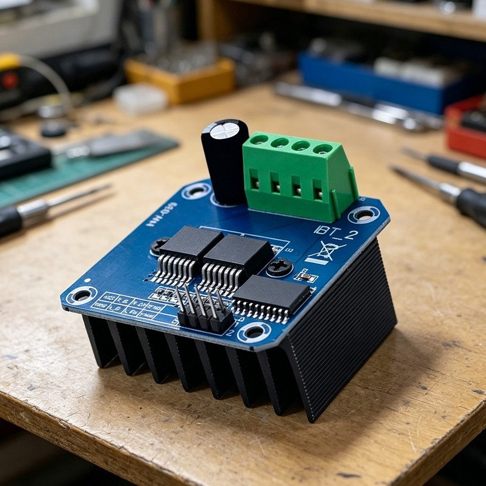 BTS7960 43A Motor Driver Module For Precision Motor Control In Vehicle bts7960-43a-motor-driver-module-for-precision-motor-control-in-vehicle