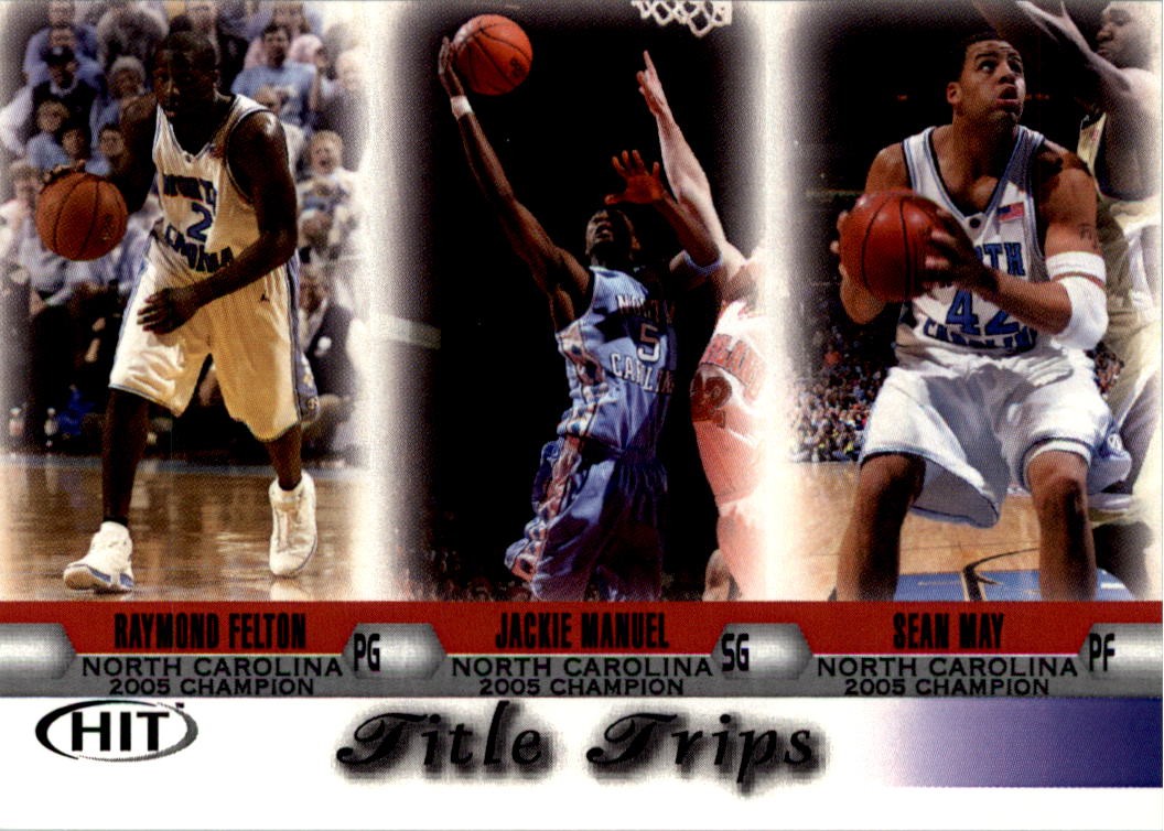 2005 SAGE HIT Title Trips #TT7 Felton/Manuel/May - BSK