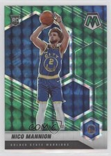 2020-21 Panini Mosaic Rookie Green Mosaic Prizm Nico Mannion #229 0z8z