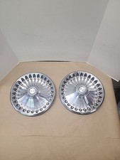 2 Vintage 1970 - 1972 Plymouth Barracuda Hubcap 14 2 Vintage 1970 - 1972 Plymouth Barracuda Hubcap 14