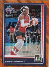 2025 WNBA Donruss Aaiyah Edwards 167/199 Orange #16 Mystics    PWE