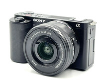 Sony Alpha ZV-E10 Mirrorless Camera w/ f/3.5-5.6 16-50mm APS-C Lens